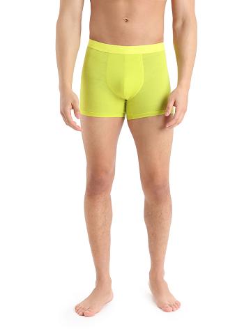 Icebreaker Cool-Lite™ Merino Anatomica Boxers Férfi Fehérnemű Sárga | HU 1318BEXC